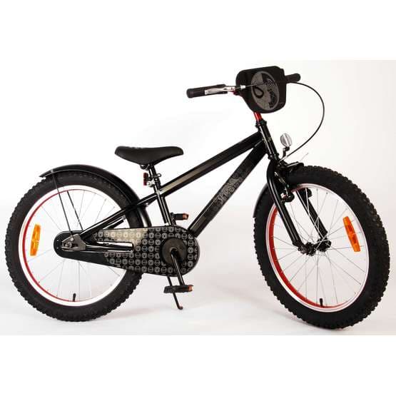 Volare - Barncykel - Spiderman 20" Handbroms Svart