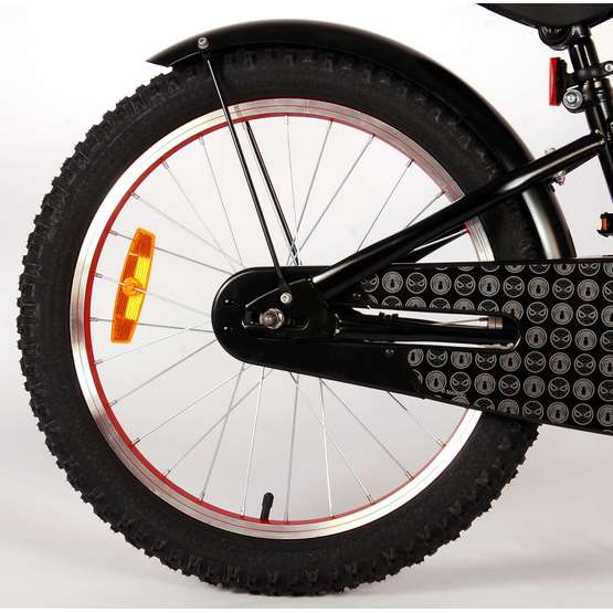 Volare - Barncykel - Spiderman 20" Handbroms Svart
