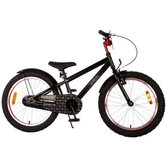 Volare - Barncykel - Spiderman 20" Handbroms Svart