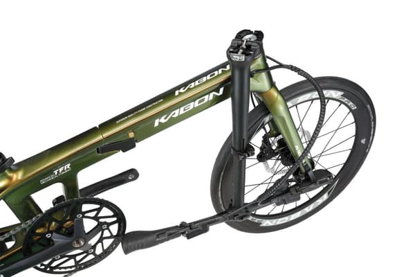 KABON City taitettava pyörä Carbon Shimano Altus 9S 20 tuumaa