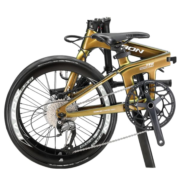 KABON City taitettava pyörä Carbon Shimano Altus 9S 20 tuumaa