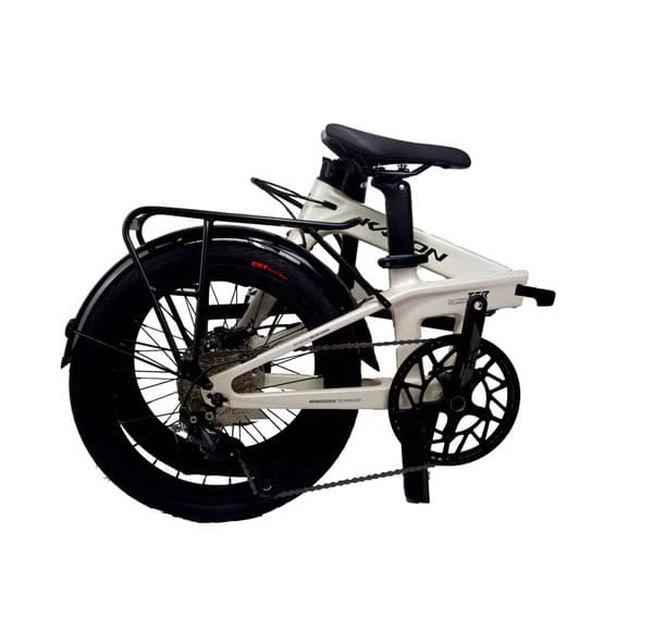 KABON City taitettava pyörä Carbon Shimano Altus 9S 20 tuumaa