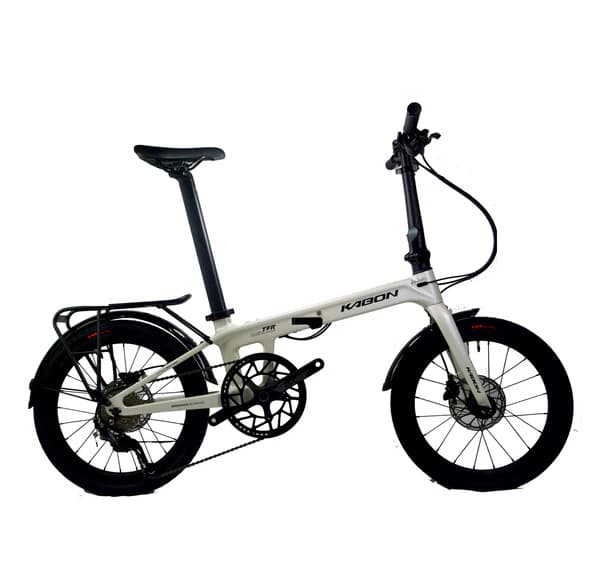 KABON City taitettava pyörä Carbon Shimano Altus 9S 20 tuumaa