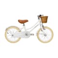 Miniatyrbild 3 av 6: Banwood Classic Barncykel 16 tum - Stödhjul, Cykelkorg (Vit)