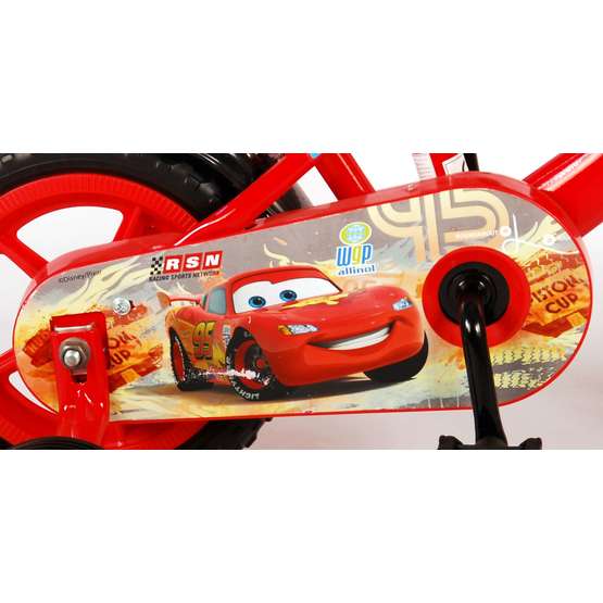 Disney Cars børnecykel 10 tommer Deluxe - Træningshjul