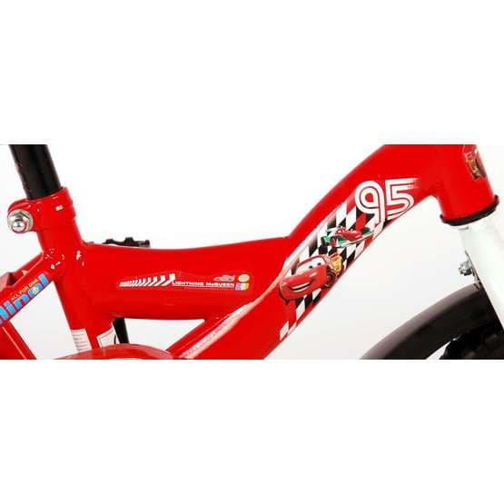 Disney Cars børnecykel 10 tommer Deluxe - Træningshjul