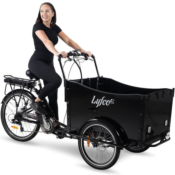 Laatikko sähköpyörä - 10Ah LG akku | 6 vaihdetta