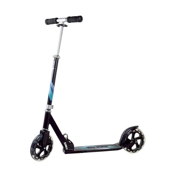 Alert Spinout Aluminium scooter med store hjul blå/sort