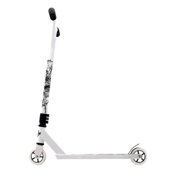 Street Surfing Torpedo Armour Aluminium Scooter Hvid/Sort