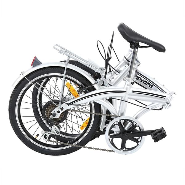 Sammenklappelig cyklus | 7 gear | Ergonomisk