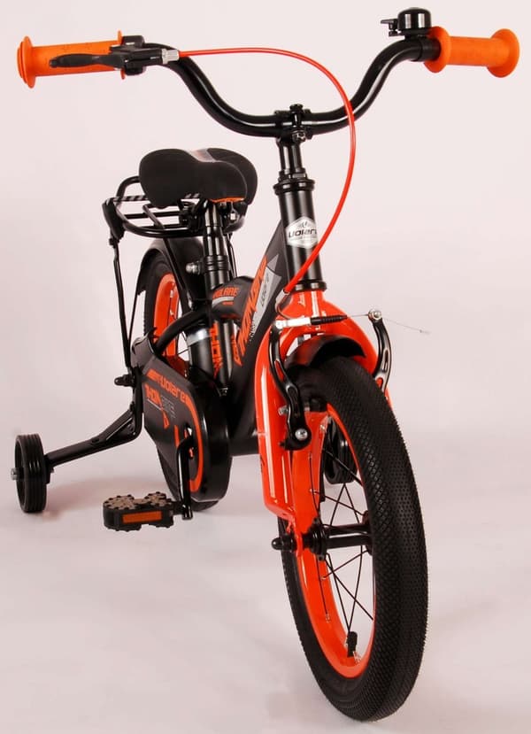 Volare Thombike Barncykel - Pojkar - 14 tum - Svart Orange