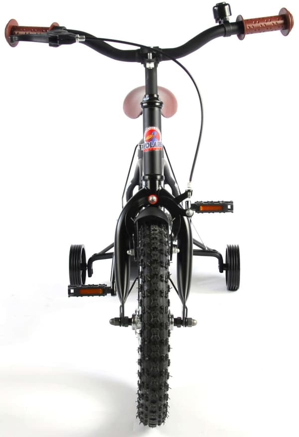 Volare Black Cruiser lasten polkupyörä - Pojat - 14 tuumaa - Musta - 95% koottu