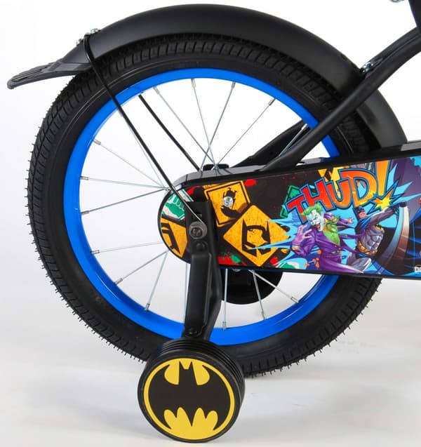 Batman Barncykel - Pojkar - 16 tum - Svart