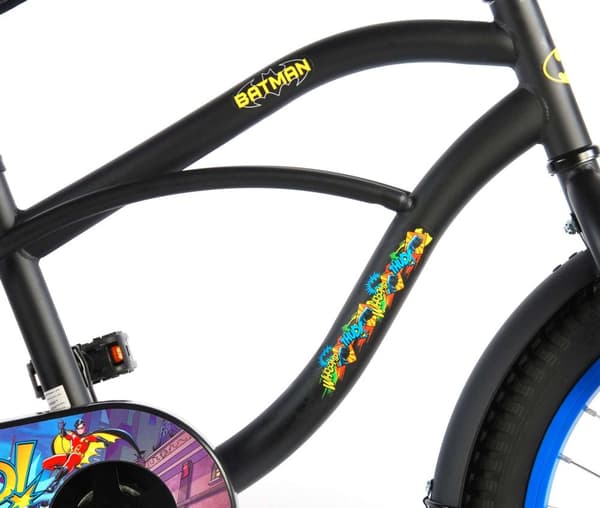 Batman Barncykel - Pojkar - 18 tum - Svart