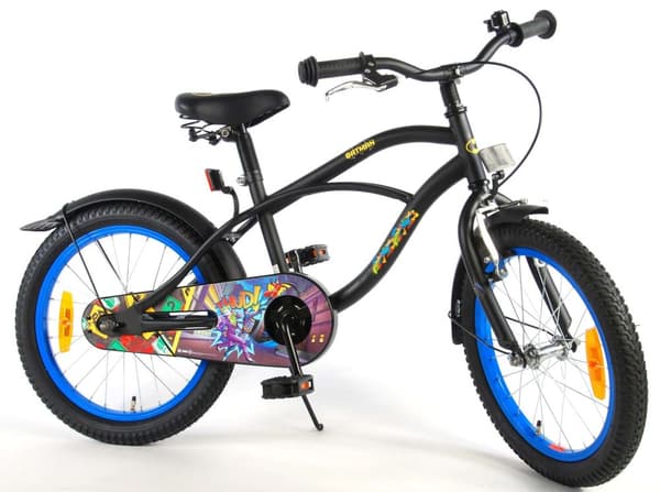 Batman Barncykel - Pojkar - 18 tum - Svart