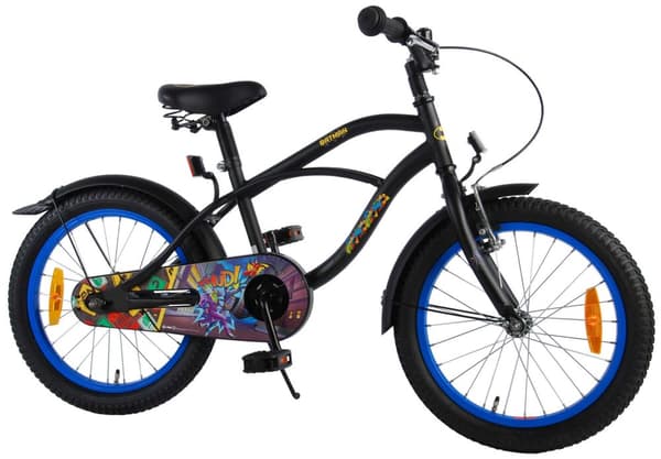 Batman Barncykel - Pojkar - 18 tum - Svart