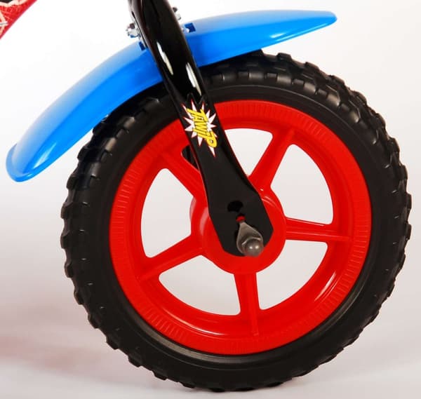 Spider-Man barncykel - Pojkar - 10 tum - Röd/Blå - Go-getter