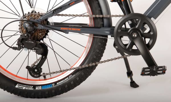 Volare Rocky børnecykel - 20 tommer - Grå Orange - 6 gear