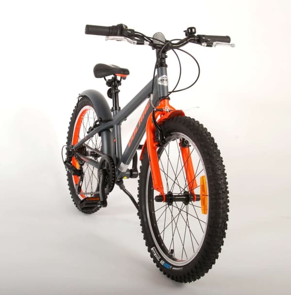 Volare Rocky børnecykel - 20 tommer - Grå Orange - 6 gear