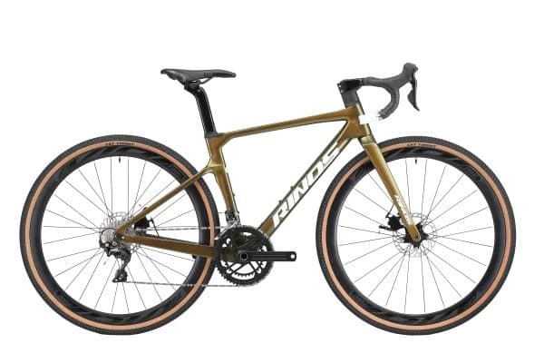 RINOS Gruscyklar Carbon Sandman1.0 Shimano R3000 Guld 58 cm