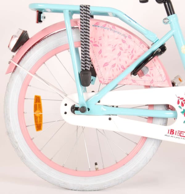 Volare børnecykel Ibiza - 20 tommer - Blå / Pink - Inklusiv WAYS dækreparationssæt