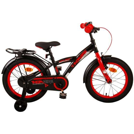 Volare - Lasten pyörä - Thombike 16 tuuman punainen - Jalkajarru