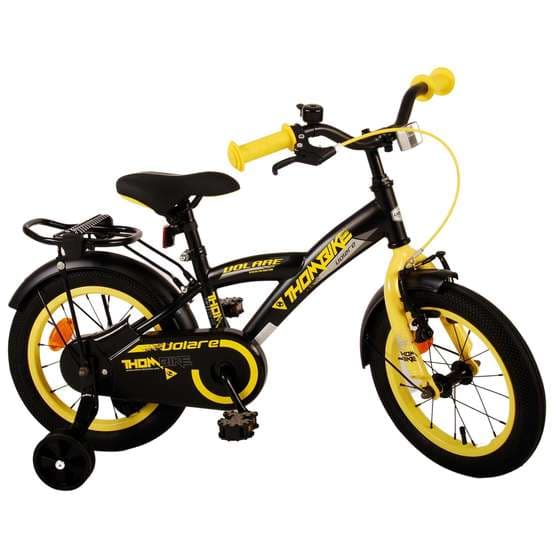 Volare - Barncykel - Thombike 14 Tum Gul - Fotbroms