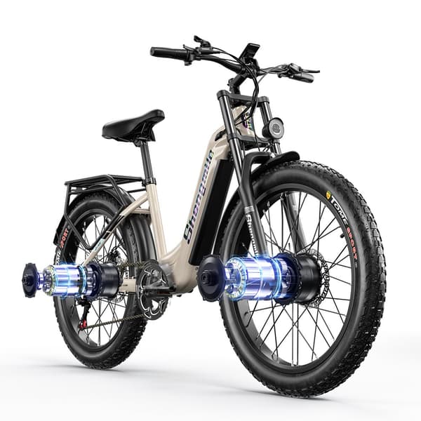 MX03 elektrisk cykel, Bafang 500W motor, 48V 17.5Ah 840Wh Samsung lithiumbatteri