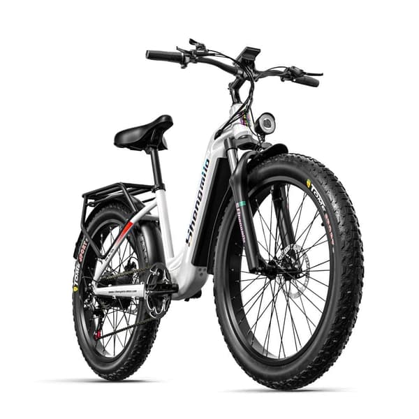 Shengmilo MX06 El-cykler 1000W børsteløs motor 17,5AH batteri urban pendler elcykel tophastighed 42KM/t 26-tommer fedtdæk el mountainbike