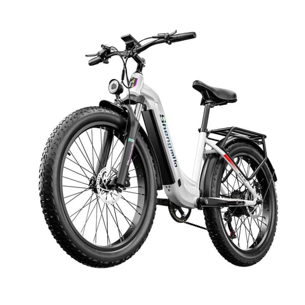 Shengmilo MX06 El-cykler 1000W børsteløs motor 17,5AH batteri urban pendler elcykel tophastighed 42KM/t 26-tommer fedtdæk el mountainbike