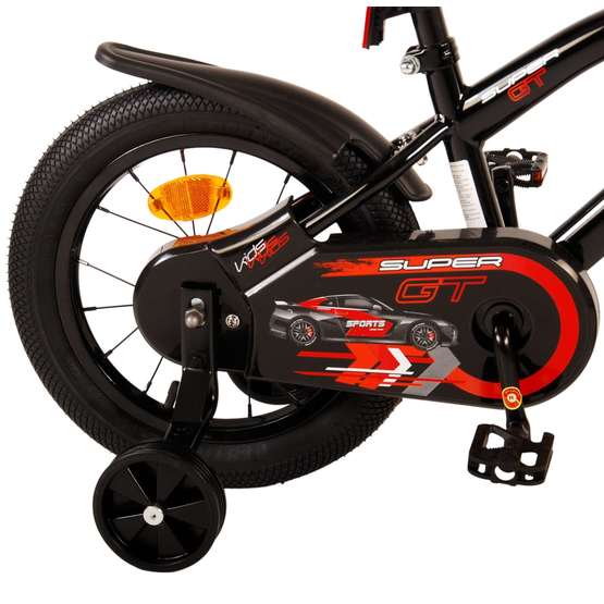 Volare - Børnecykel - Super GT 14 Tommer Rød - Fodbremse