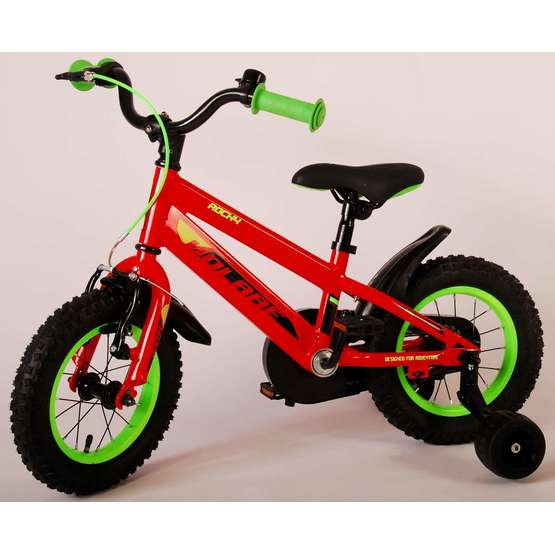 Volare - børnecykel - Rocky 12 tommer rød - fodbremse