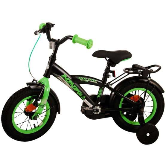 Volare - Børnecykel - Thombike 12 Tommer Grøn - Fodbremse