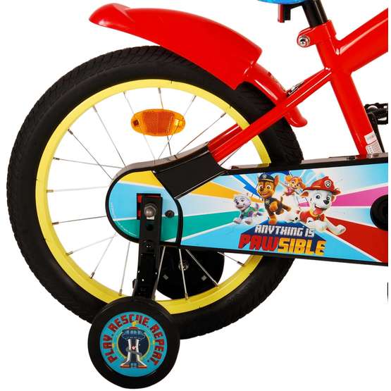 Volare - børnecykel - Paw Patrol Core 16 tommer fodbremse rød