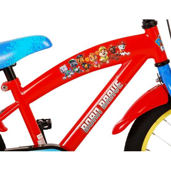 Volare - børnecykel - Paw Patrol Core 16 tommer fodbremse rød