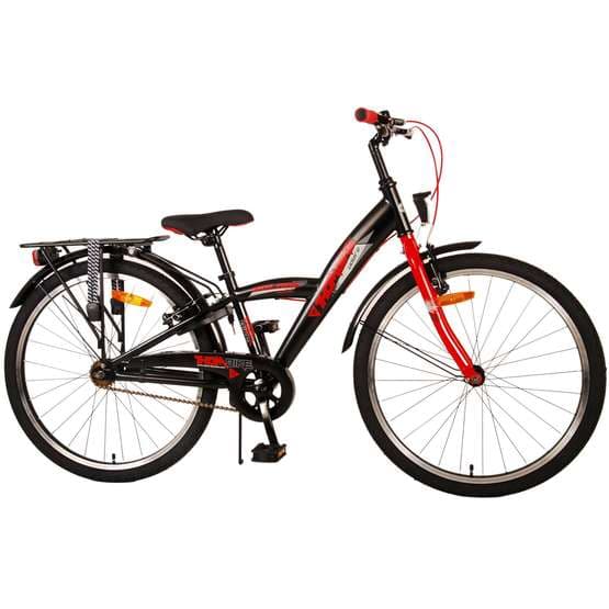 Volare - Barncykel - Thombike 24 Tum Röd - Dubbla Handbromsar