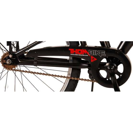 Volare - Barncykel - Thombike 24 Tum Röd - Dubbla Handbromsar