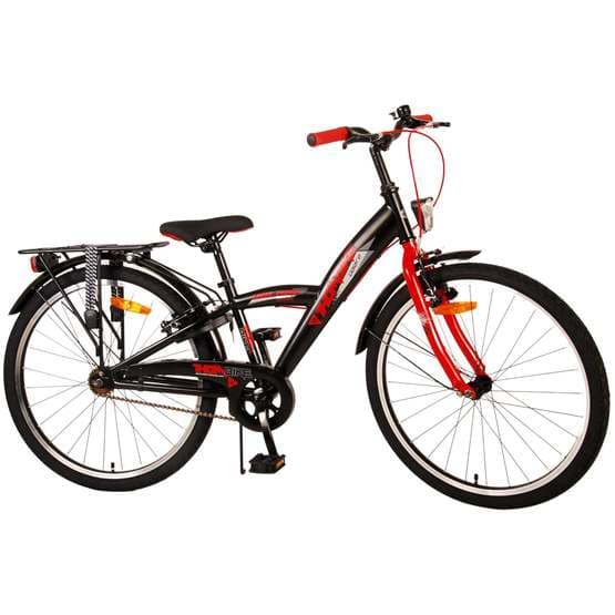 Volare - Barncykel - Thombike 24 Tum Röd - Dubbla Handbromsar
