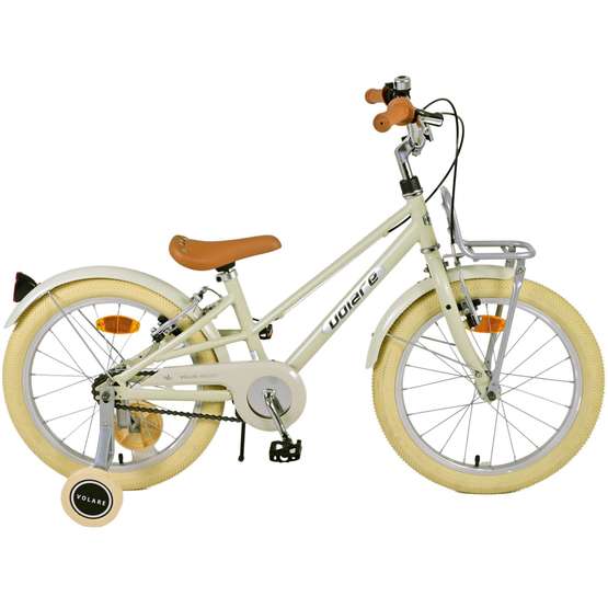 Volare - Børnecykel - Melody 18 Tommer Satin Sand Dobbelt Håndbremser