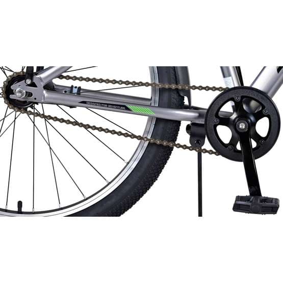 Volare - Børnecykel - Cross 24 Tommer Mørkegrå - Fodbremse