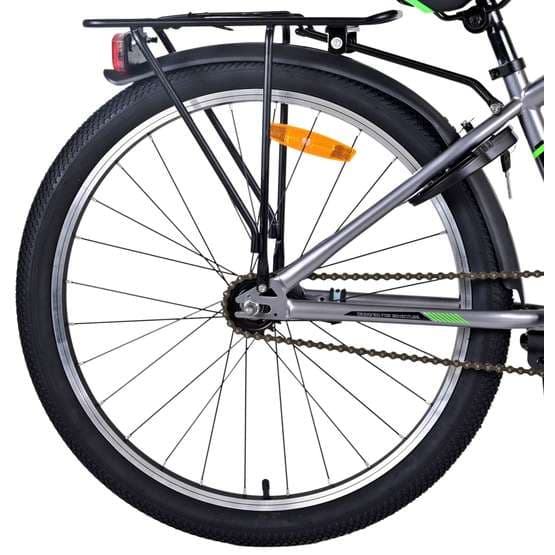 Volare - Børnecykel - Cross 24 Tommer Mørkegrå - Fodbremse