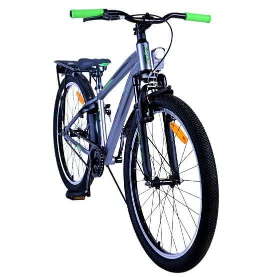 Volare - Børnecykel - Cross 24 Tommer Mørkegrå - Fodbremse