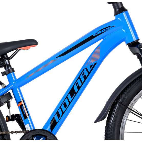 Volare - Børnecykel - Cross 20 Tommer Blå - Fodbremse