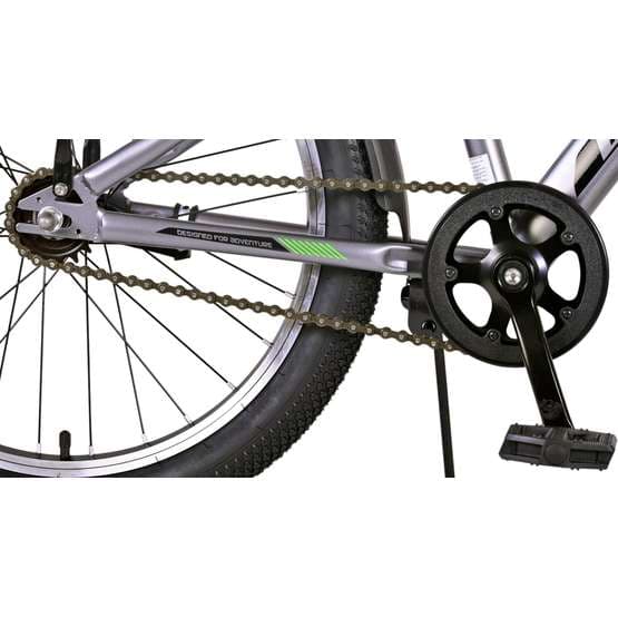 Volare - Børnecykel - Cross 20 Tommer Mørkegrå - Fodbremse