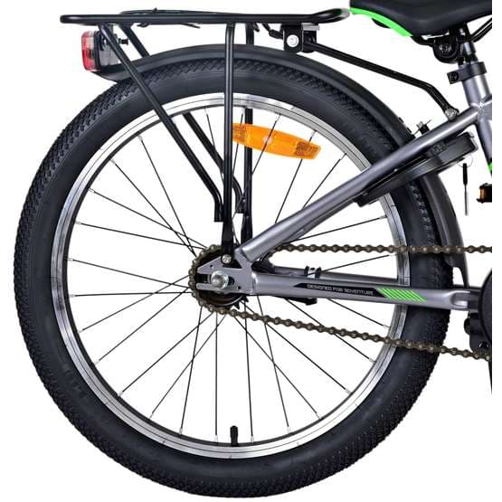 Volare - Børnecykel - Cross 20 Tommer Mørkegrå - Fodbremse