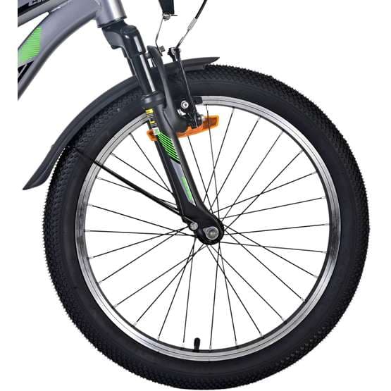 Volare - Børnecykel - Cross 20 Tommer Mørkegrå - Fodbremse