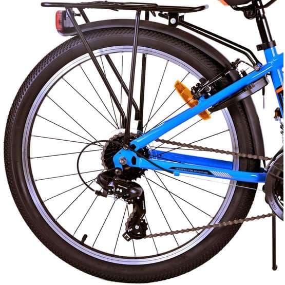 Volare - Barncykel - Cross 24 Tum Blå - 18 Växlar