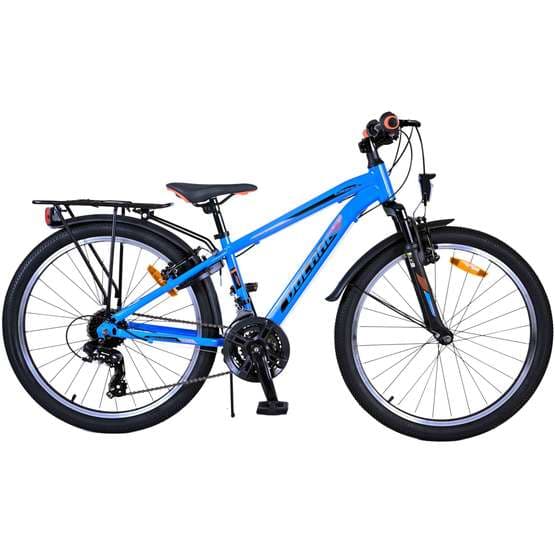 Volare - Barncykel - Cross 24 Tum Blå - 18 Växlar