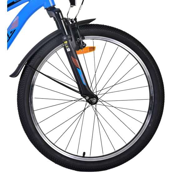 Volare - Børnecykel - Cross 24 Tommer Blå - Fodbremse