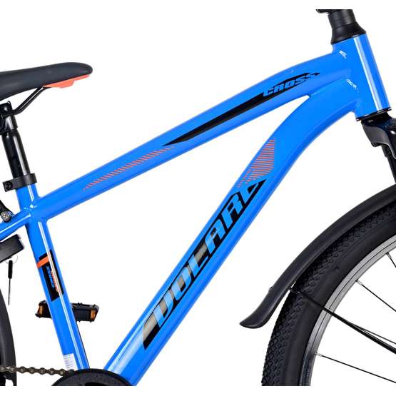 Volare - Børnecykel - Cross 24 Tommer Blå - Fodbremse